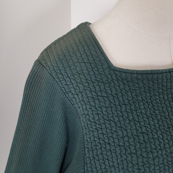 Vintage Coord Set Green Women's Top & Shorts - Picture 5 of 8